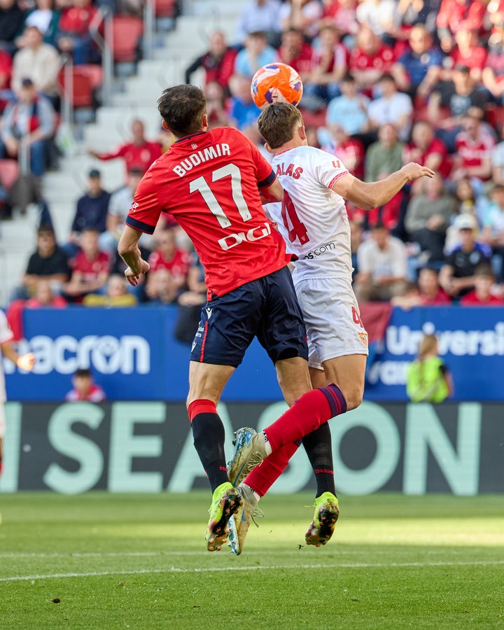 Osasuna Edge Sevilla 1-0 to Boost European Ambitions