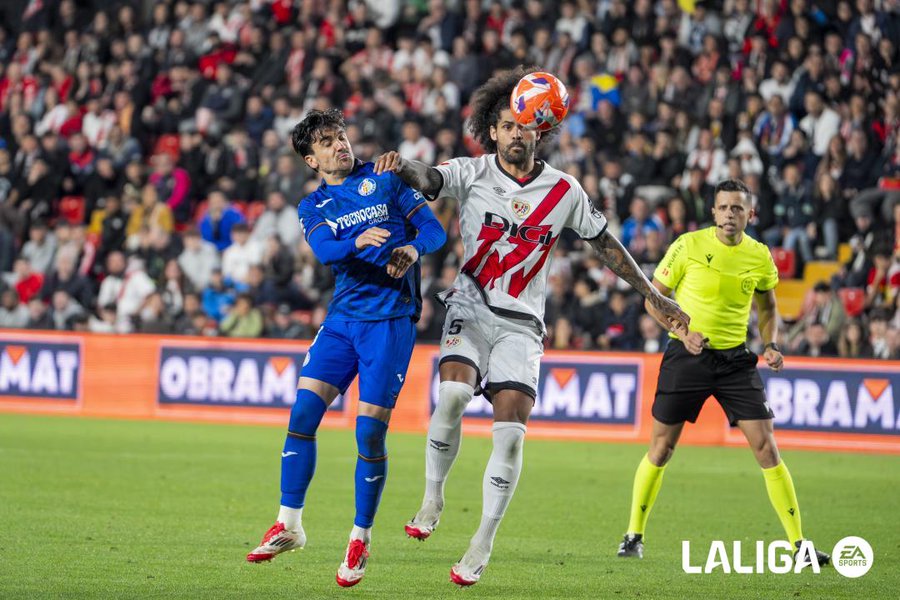 Rayo Vallecano Edge Getafe 1-0 in Madrid Derby