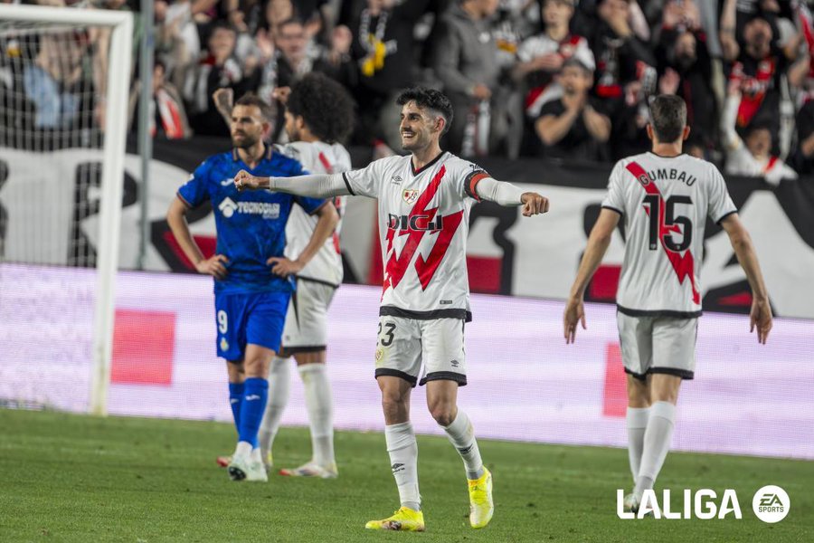 Rayo Vallecano Edge Getafe 1-0 in Madrid Derby