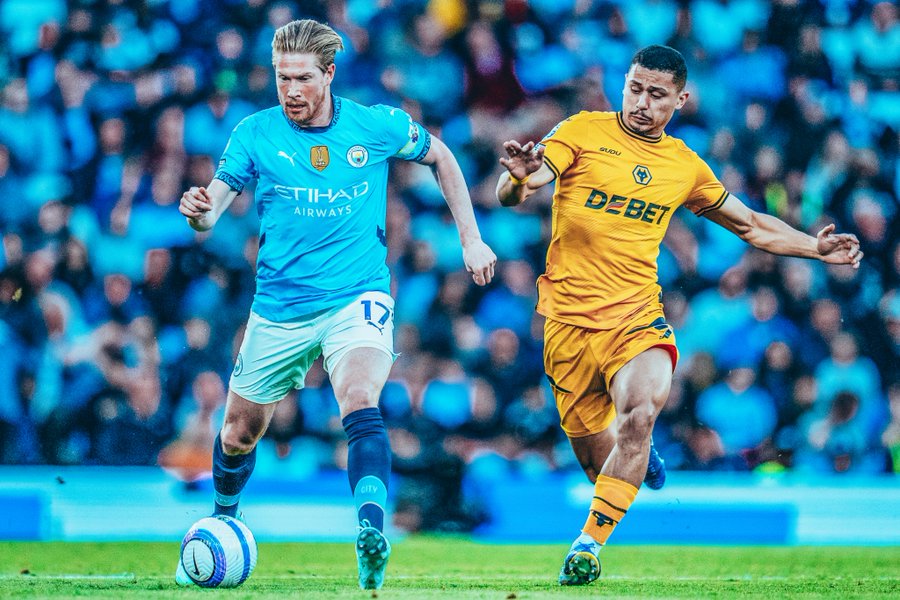 Kevin De Bruyne Scores as City Edge Wolves at Etihad
