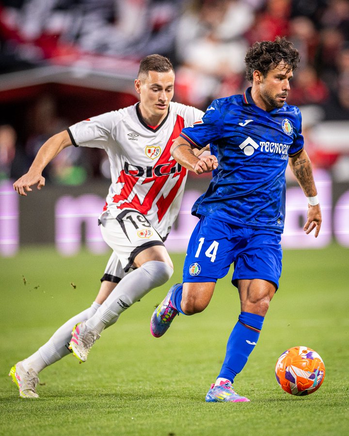 Rayo Vallecano Edge Getafe 1-0 in Madrid Derby