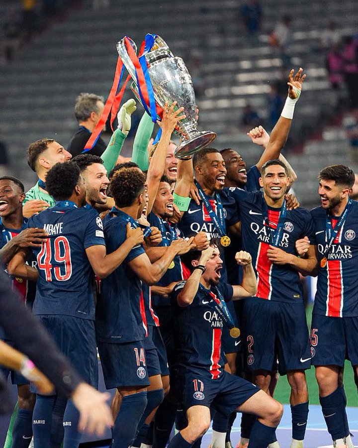 PSG Win First Champions League in 5-0 Final vs Inter