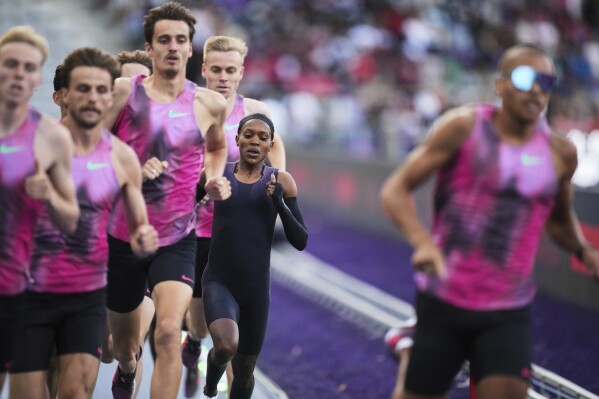 Faith Kipyegon Narrowly Misses Historic Sub-4-Minute Mile