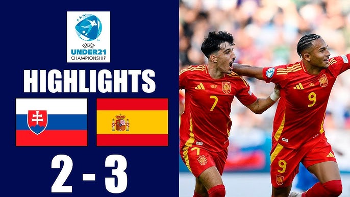 👉 Spain edges Slovakia 3-2 in U21 Euros Opener