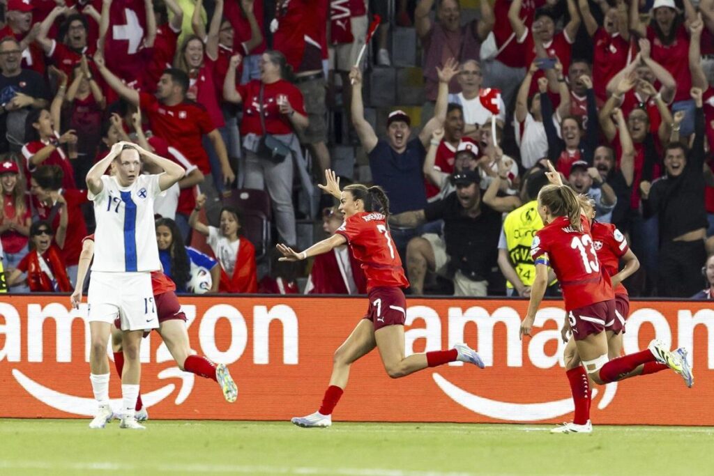 Euro 2025: Xhemaili’s Late Goal Saves Switzerland, Knocks Out Finland