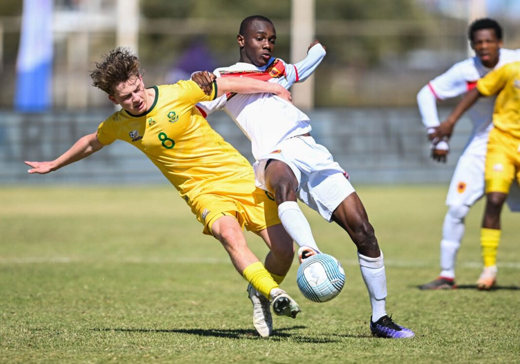 South Africa U20 Beat Angola 2-0 in COSAFA Semi-Final
