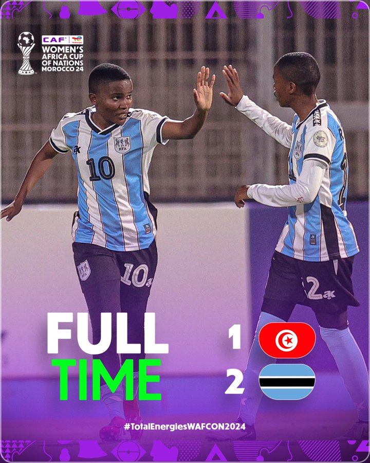 Botswana Women Shock Tunisia in AFCON Qualifier