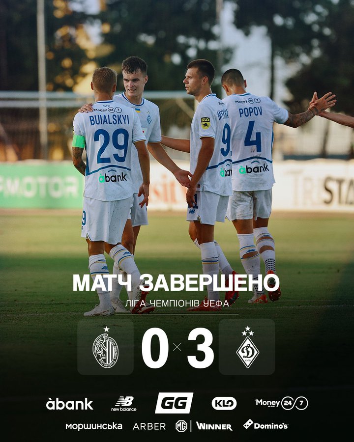 Dynamo Kyiv 3-0 Hamrun – Champions League Qualifier Highlights