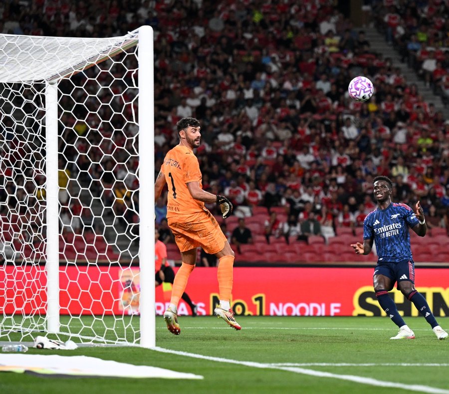 Arsenal 1-0 AC Milan: Saka Shines in Club Friendly