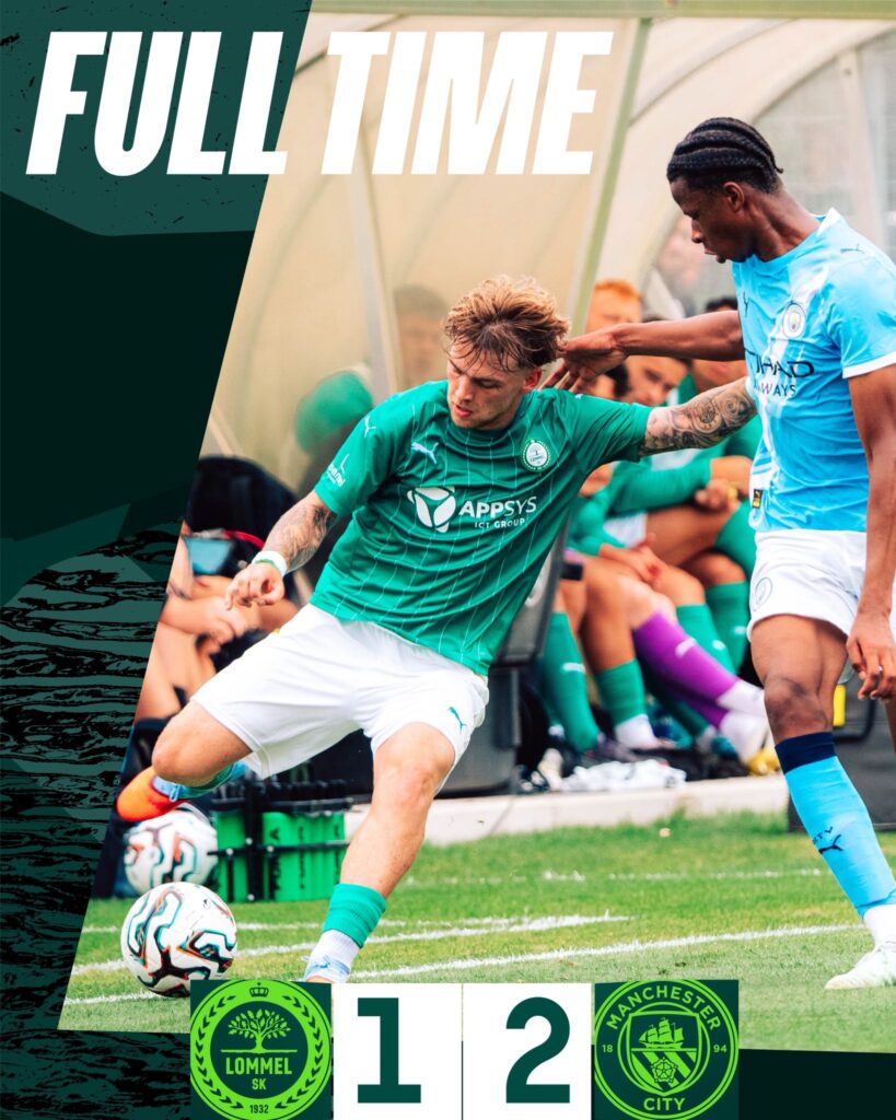 Man City U21 Beat Lommel SK 2-1 in Club Friendly