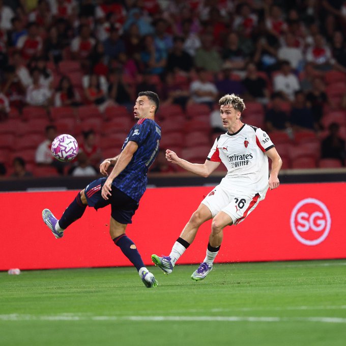 Arsenal 1-0 AC Milan: Saka Shines in Club Friendly