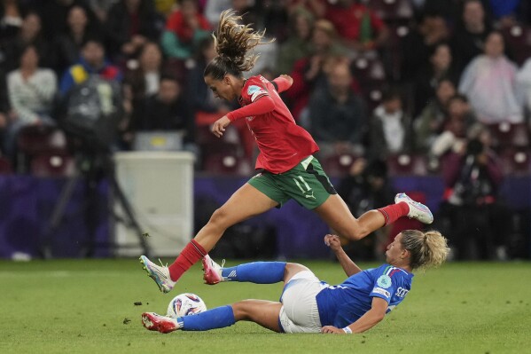 Portugal Hold Italy 1-1 to Stay in Women’s EURO Race