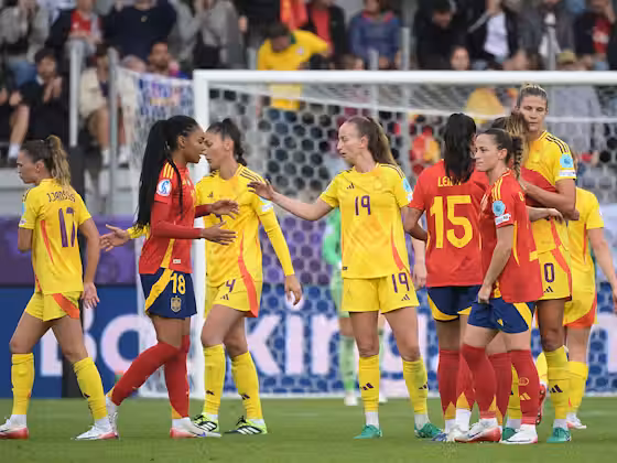 Spain Thrash Belgium 6-2 in Women’s Euro 2025