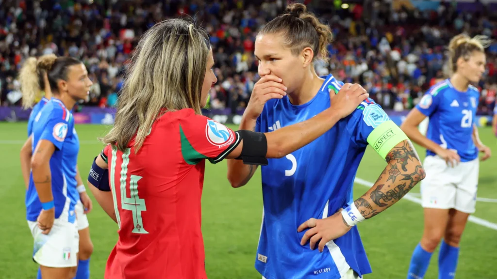 Portugal Hold Italy 1-1 to Stay in Women’s EURO Race