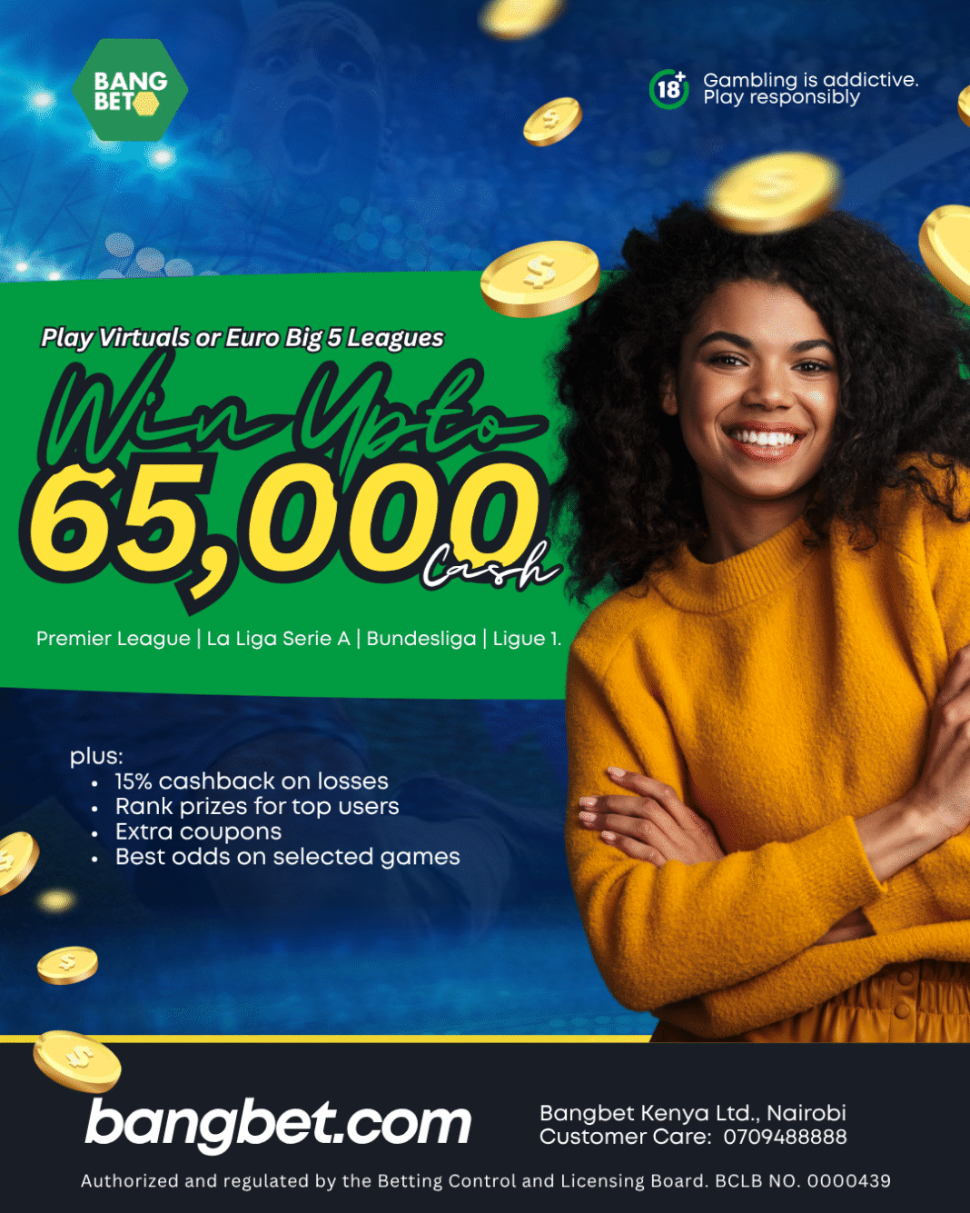 âš½ Bangbet Kenya: Virtuals and Euro Big 5 Promo Now Live