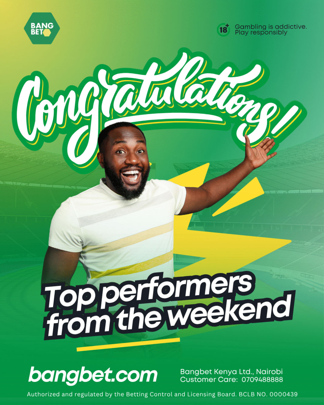 52 Kenyans Hit the Bangbet Jackpot in a Weekend of Big Wins!