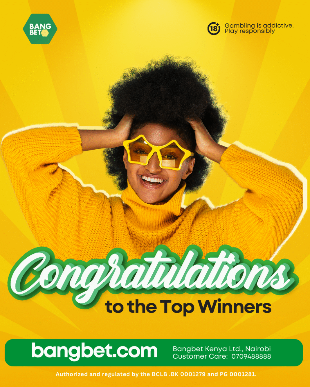 🎉 Daily Jackpot Winners Shine at Bangbet Kenya – Over KSh 700,000 Won in a Single Day!