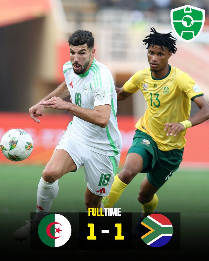 Algeria vs South Africa 1-1 | CHAN  Group Stage Highlights