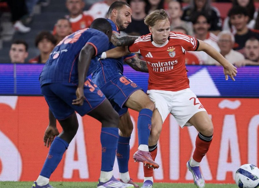 Benfica Beat Nice to Reach Champions League Play-Offs