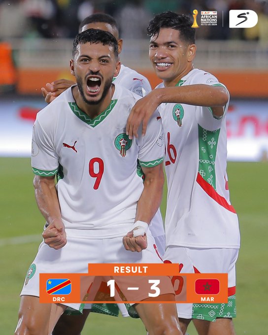 Morocco Outclass Congo 3-1 in CHAN 