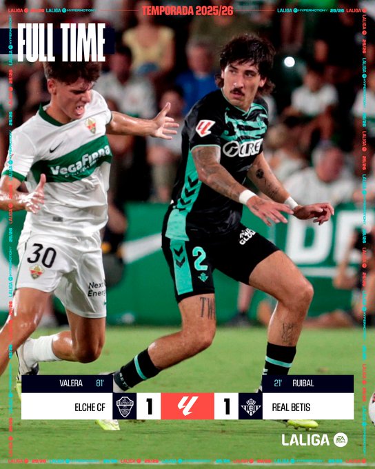 Elche's LaLiga Return: A Resilient 1-1 Draw Against Real Betis