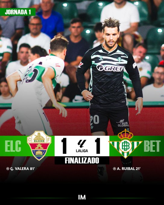 Elche's LaLiga Return: A Resilient 1-1 Draw Against Real Betis