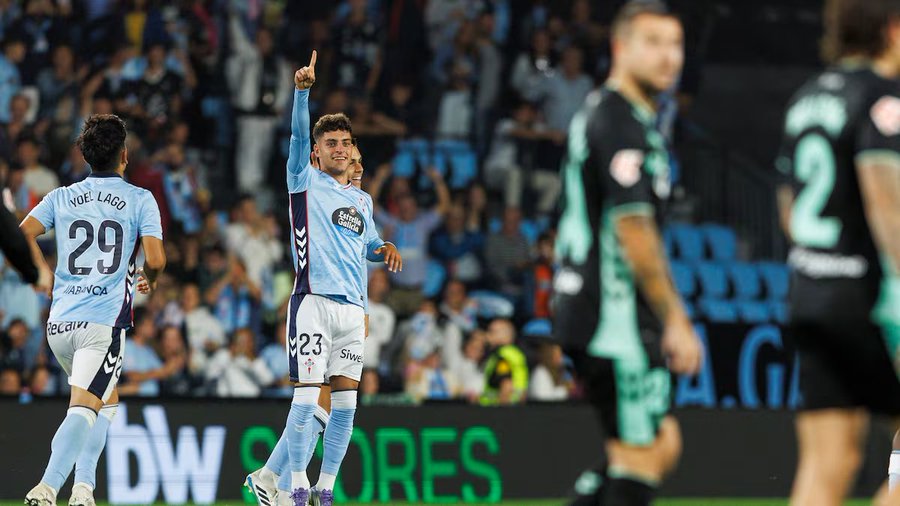 LaLiga: Real Betis Hold Celta Vigo 1-1 to Stay Unbeaten