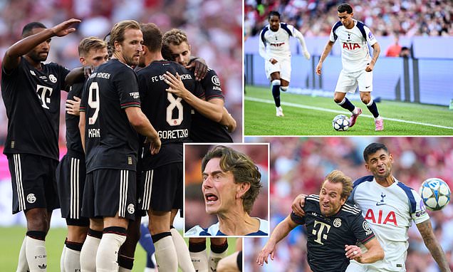 Tottenham were Crushed 4-0 by Bayern Munich in a Friendly