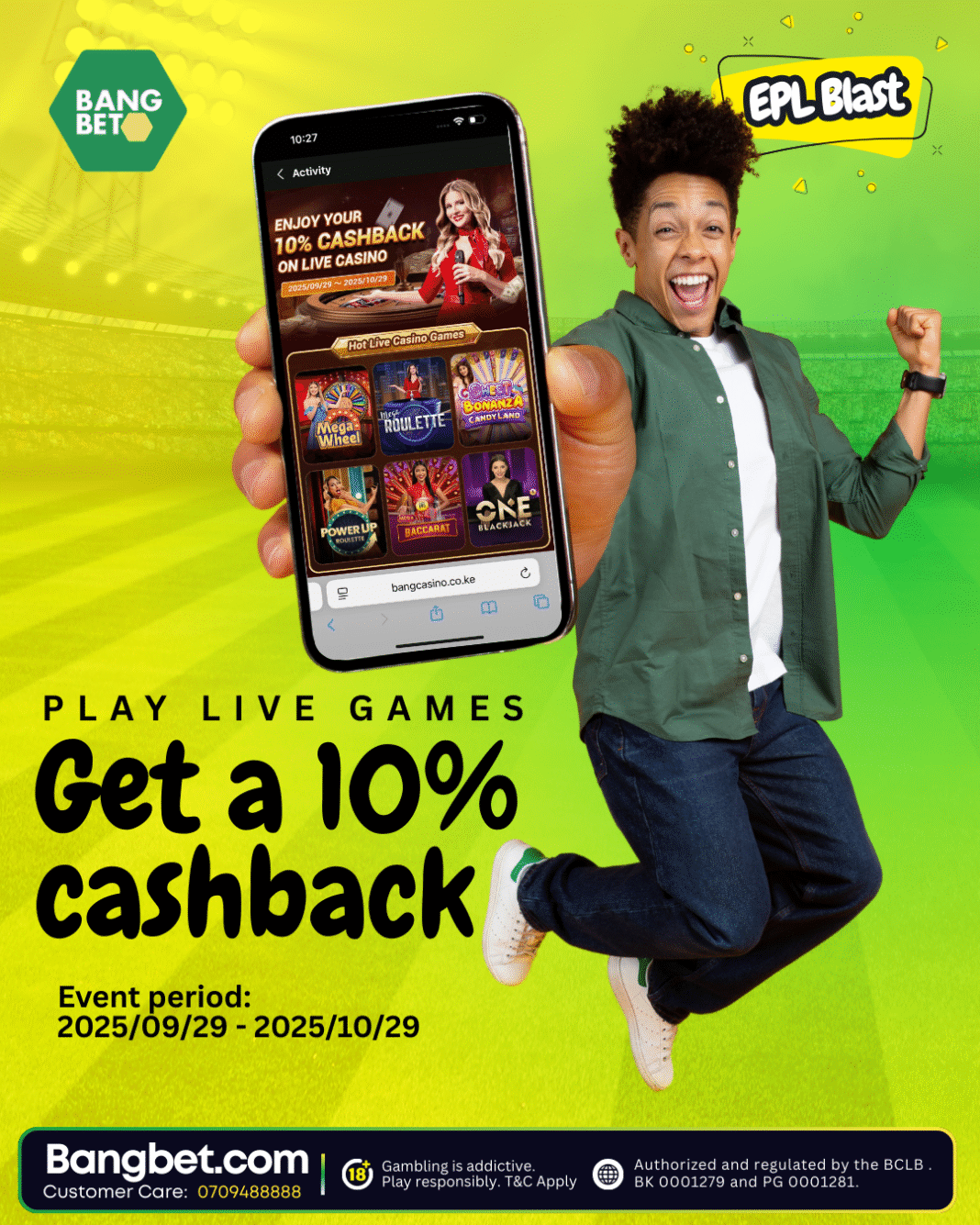 Live Games Cashback Promo: Get 10% Back When You Play!