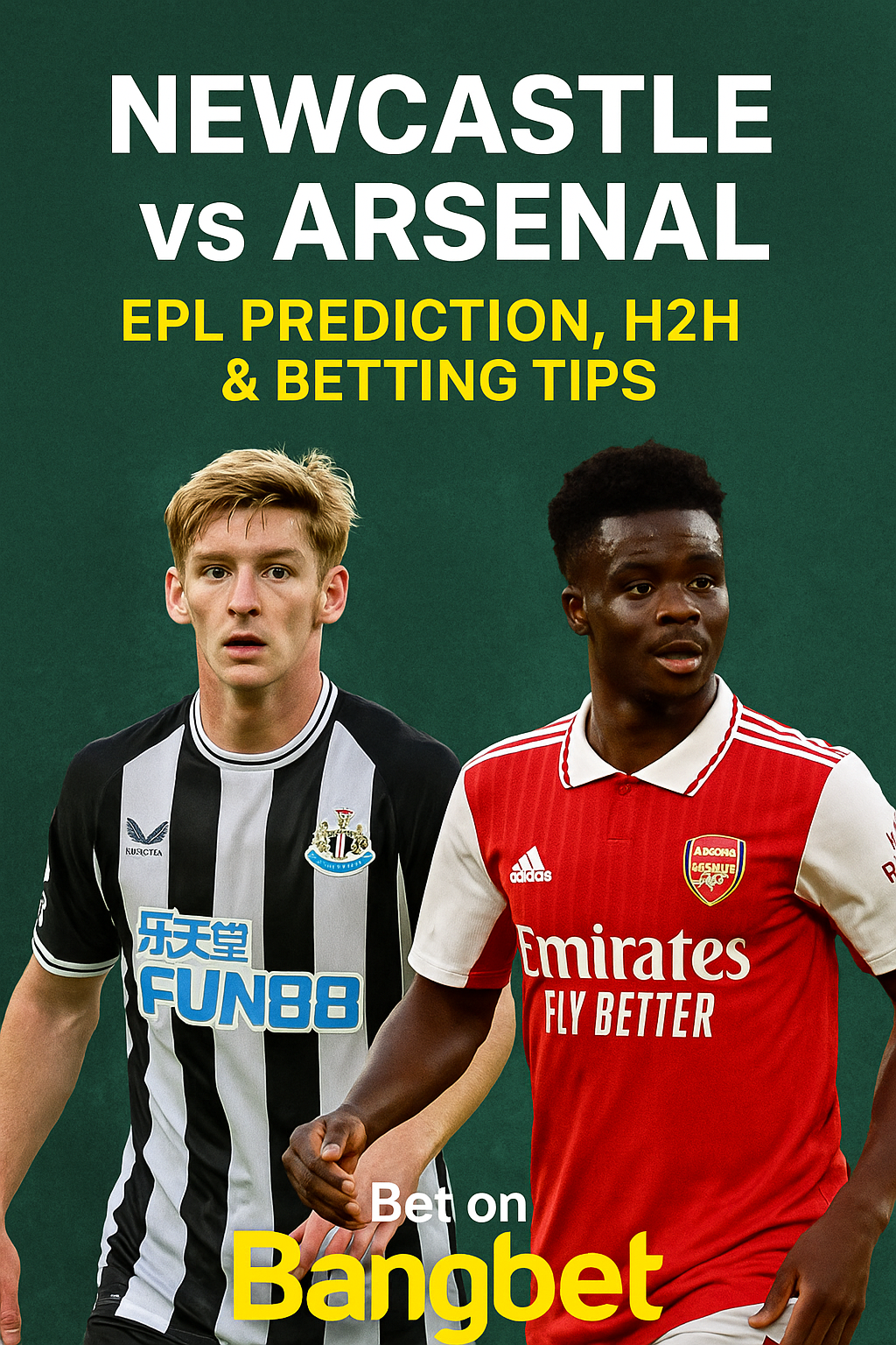 Arsenal vs Newcastle Premier League Prediction and Odds