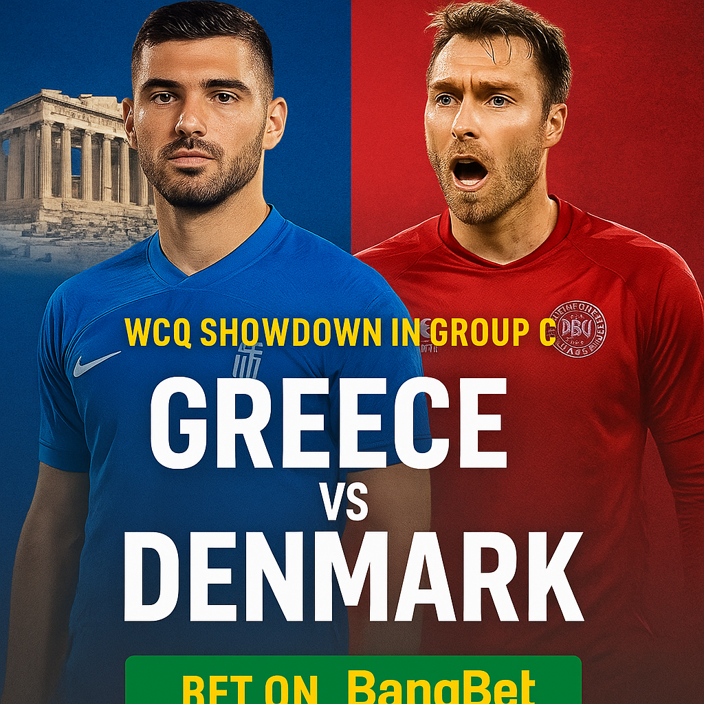 Greece vs Denmark Prediction – WCQ Showdown in Group C