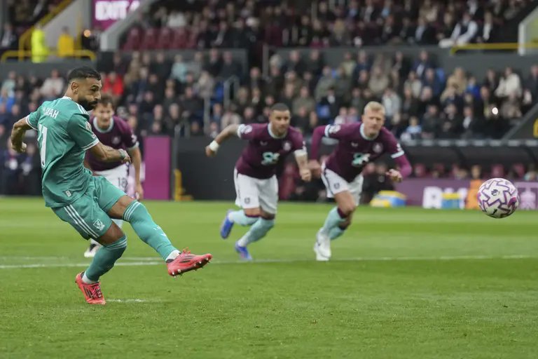 Salah’s Late Penalty Seals Liverpool Win at Burnley