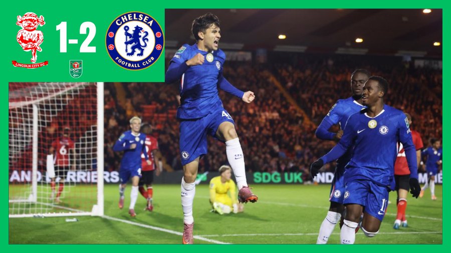 Lincoln 1-2 Chelsea: Blues Edge Past Impressive Imps in EFL Cup Clash