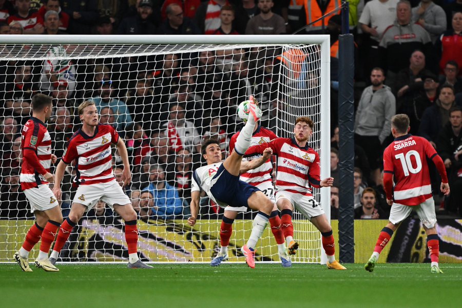 Tottenham 3-0 Doncaster: Spurs Cruise into EFL Cup 1/16-Finals