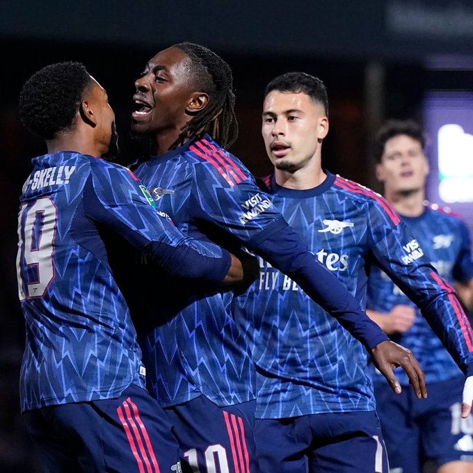 Arsenal Defeat Port Vale 2-0 to Advance in EFL Cup 1/16 Finals