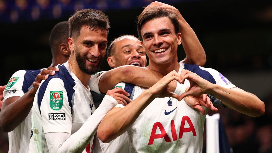 Tottenham 3-0 Doncaster: Spurs Cruise into EFL Cup 1/16-Finals