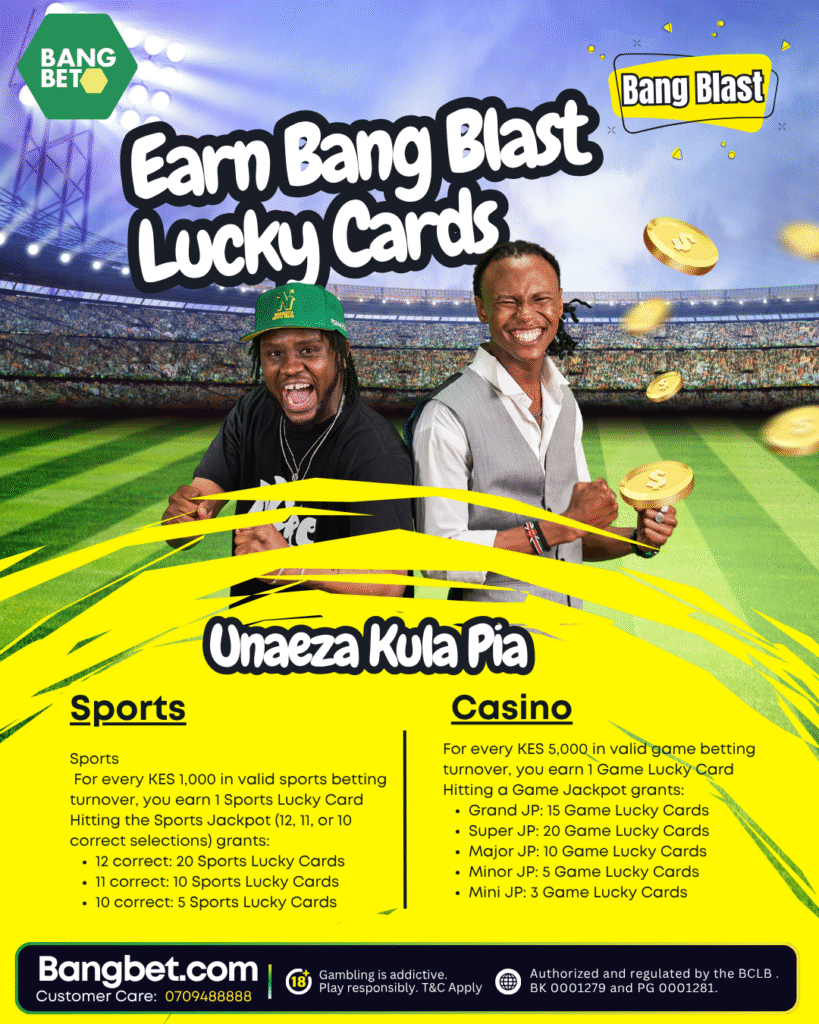 Bang Blast: Win Big Every Week and Month with Bangbet Kenya!