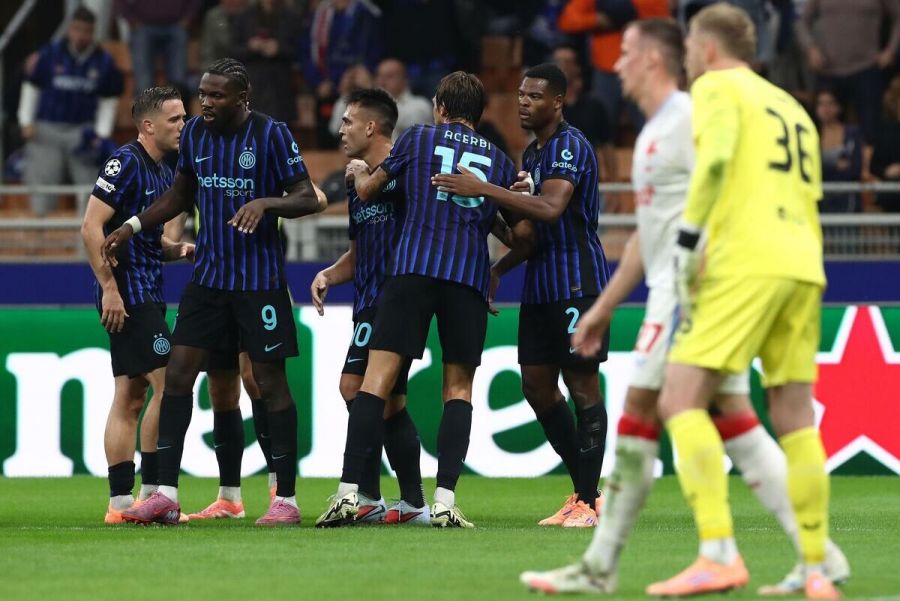 Inter Milan Thrash Slavia Prague 3-0 in UCL Clash