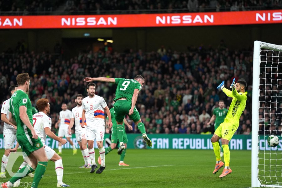 Ireland Edges Armenia 1-0 to Boost World Cup Qualification Bid