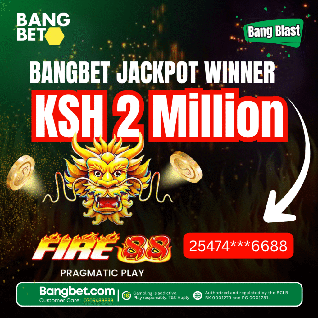 Bangbet Kenya Daily Jackpot Winners: Life-Changing Wins and Hot Streaks 