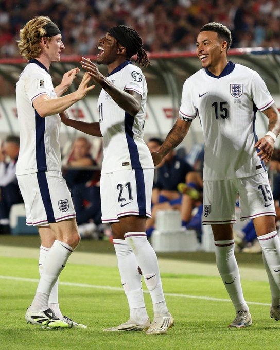 England Cruise Past Serbia to Extend Perfect WCQ Run