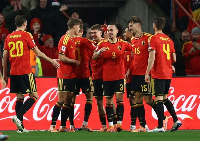 Belgium Crushes Liechtenstein 7–0 to Qualify for 2026 World Cup