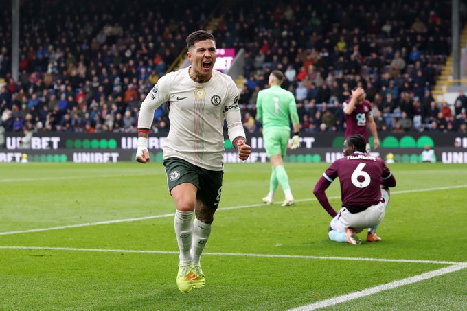 Chelsea Tightens Grip on Top Four Race as Burnley Sinks Deeper Into Trouble