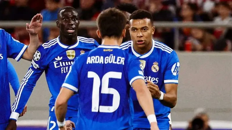 Real Madrid Triumph in Greece with Mbappé’s Stunning Four Goals