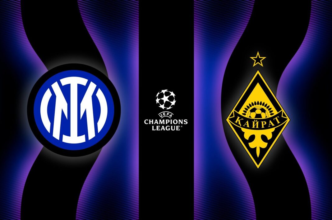 Inter Milan vs Kairat Almaty: Match Preview, Prediction and Betting Tips
