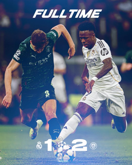 Man City Stun Real Madrid 2-1 at the Bernabéu