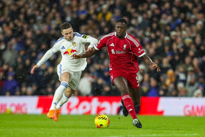 Liverpool Blow Two-Goal Lead in 3-3 Thriller Against Leeds United