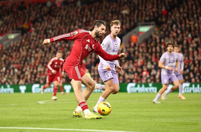 Liverpool 2-0 Brighton: Ekitike Brace Lifts Reds to Sixth as Anfield Roars Again