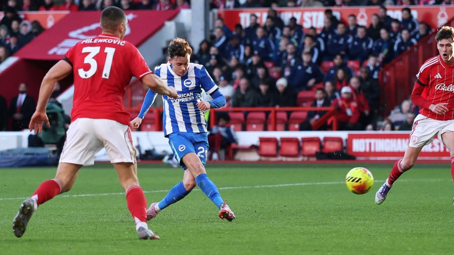 Brighton Stun Forest in 2-0 Premier League Victory