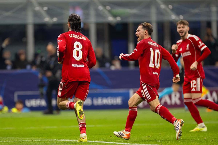 Szoboszlai Penalty Gives Liverpool 1-0 Win Over Inter Milan – UCL Result